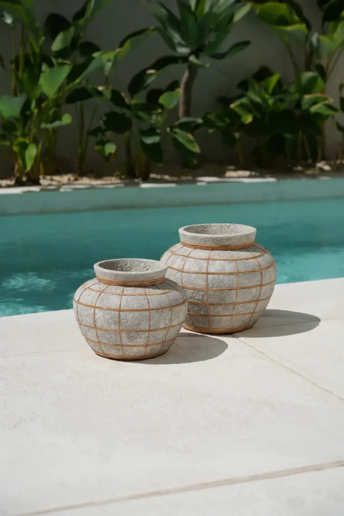 The Belly Vase - Concrete Natural - L - Afbeelding 2