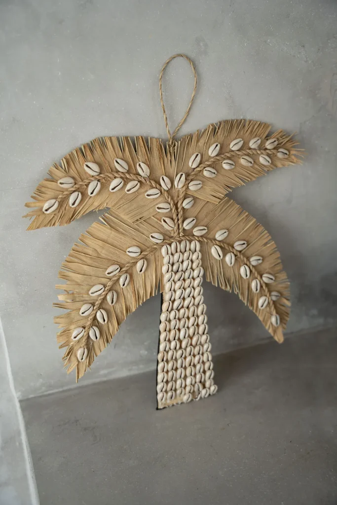 De Banaan & Schelpen Palmboom - Naturel - Afbeelding 2