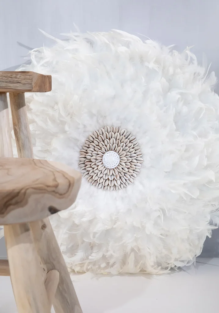 De Coastal Juju Muurdecoratie - Wit - L - Afbeelding 4