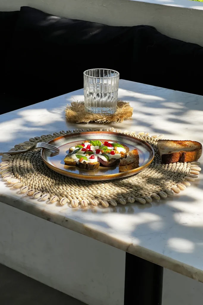 De Seagrass Shell Placemat - Naturel - Afbeelding 4