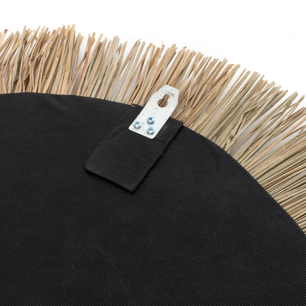 De Havana Spiegel - Naturel Zwart - L - Afbeelding 5