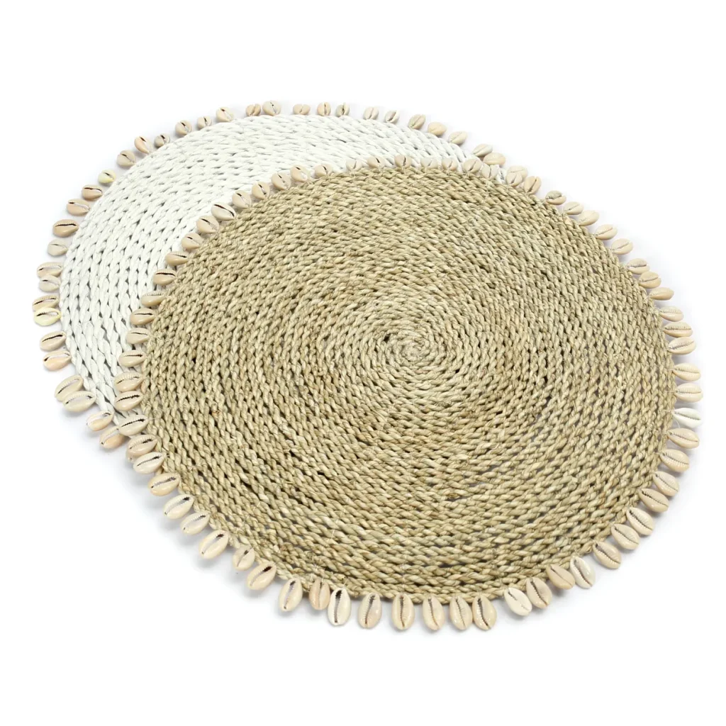 De Seagrass Shell Placemat - Naturel - Afbeelding 6