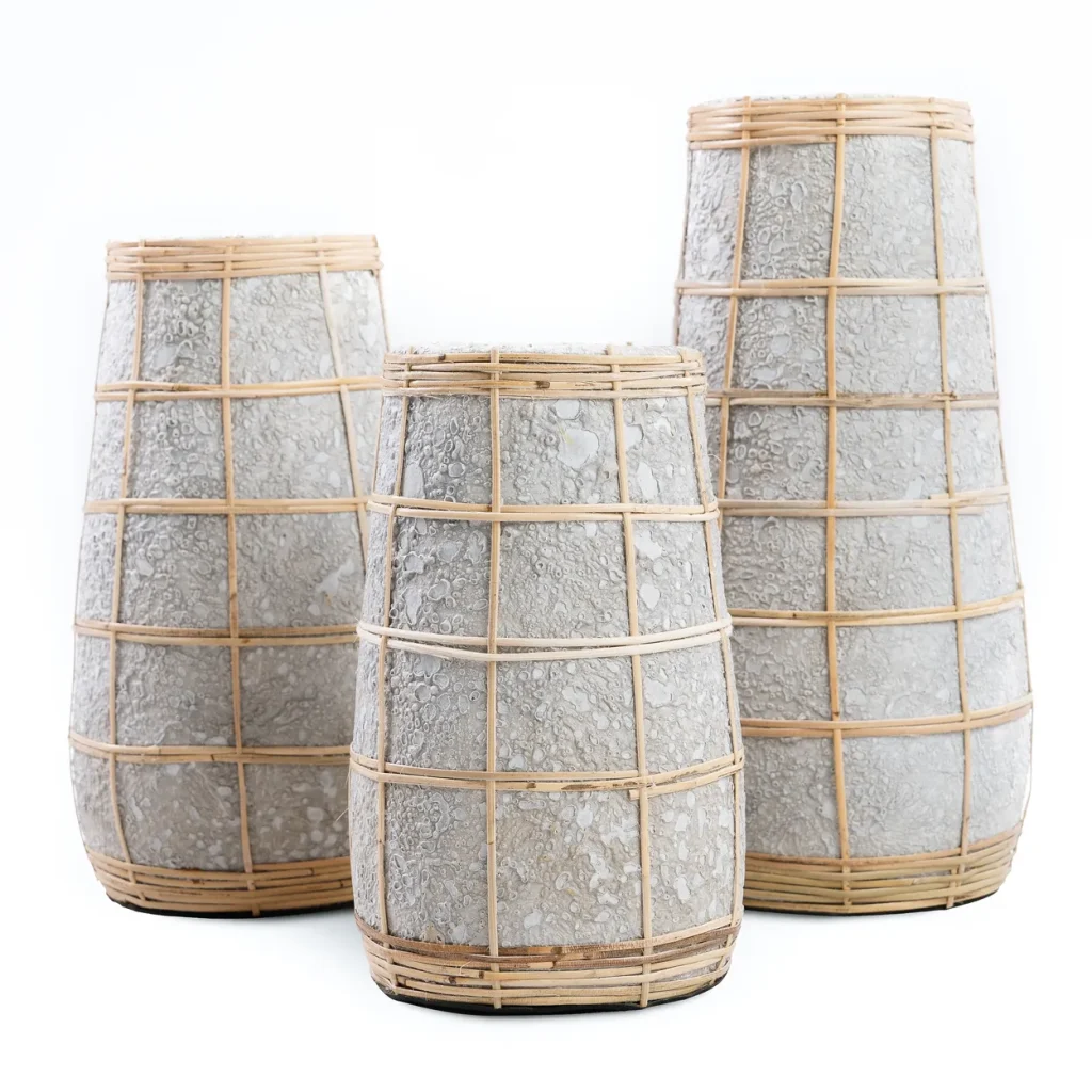 De Cutie Vaas - Betongrijs Naturel - M - Afbeelding 6