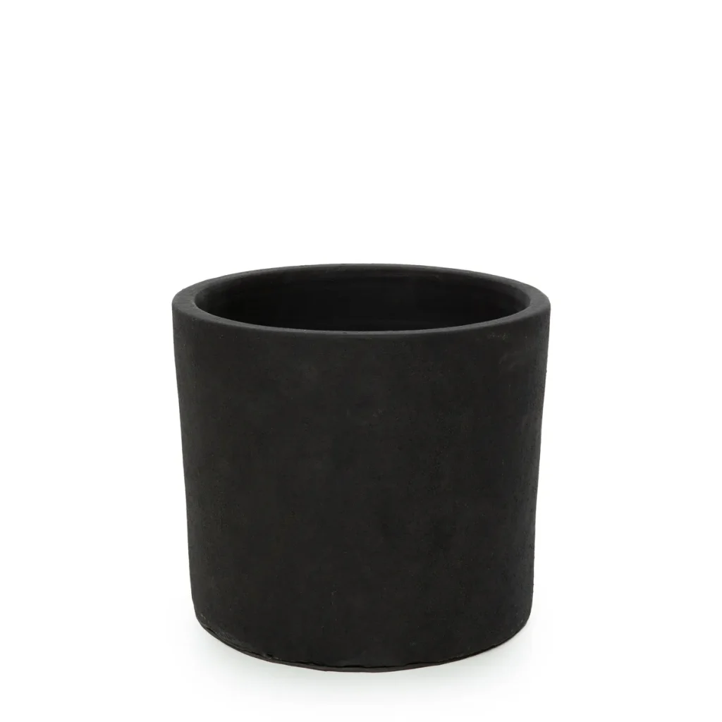 De Charcoal Lage Plantenbak - Zwart Natural - S - Afbeelding 8