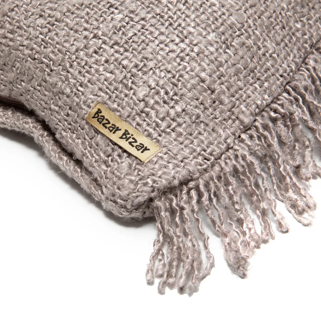 De Oh My Gee Kussenhoes - Parel Grijs - 40x40 - Afbeelding 2