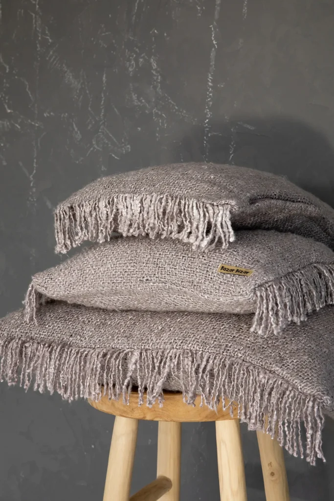 De Oh My Gee Kussenhoes - Parel Grijs - 40x40 - Afbeelding 3