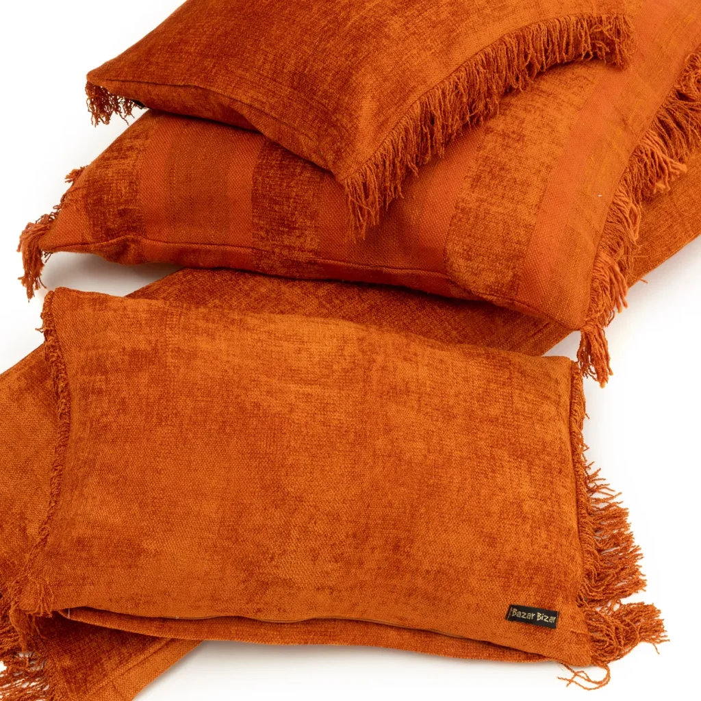 De Oh My Gee Kussenhoes - Roest Velvet - 30x50 - Afbeelding 8