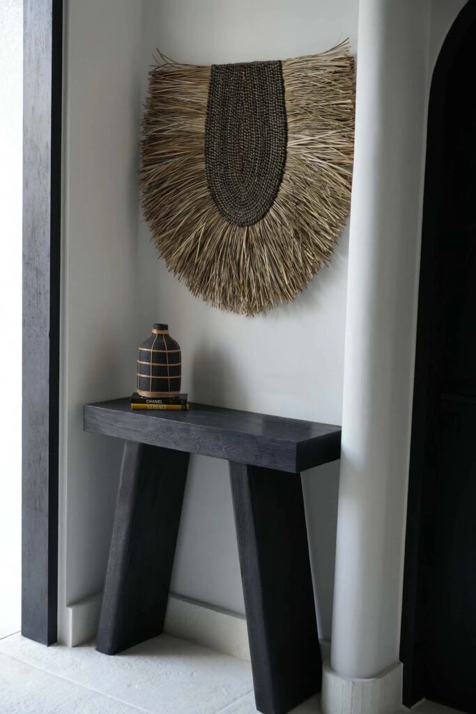 De Whoopy Vaas - Zwart Naturel - L - Afbeelding 3
