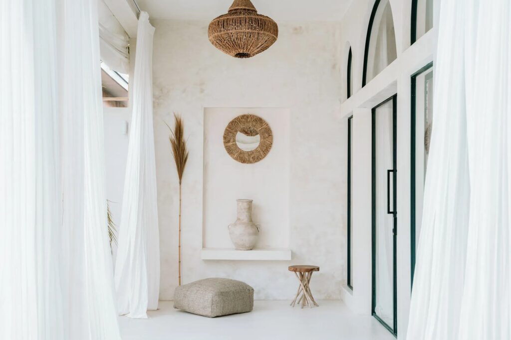 De Palm Tree Spiegel - Naturel - M - Afbeelding 5
