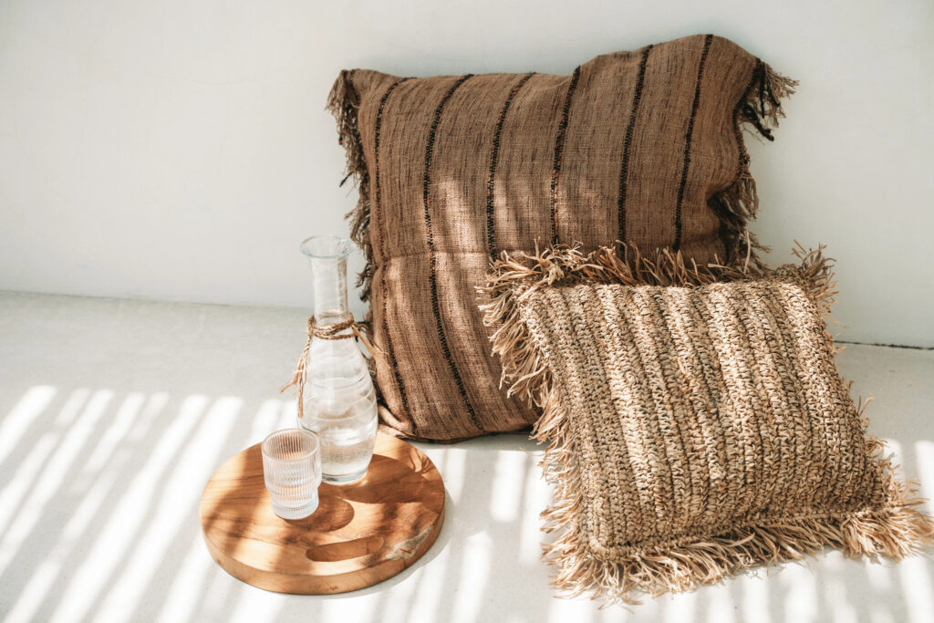 De Oh My Gee Kussenhoes - Beige Zwart - 60x60 - Afbeelding 6