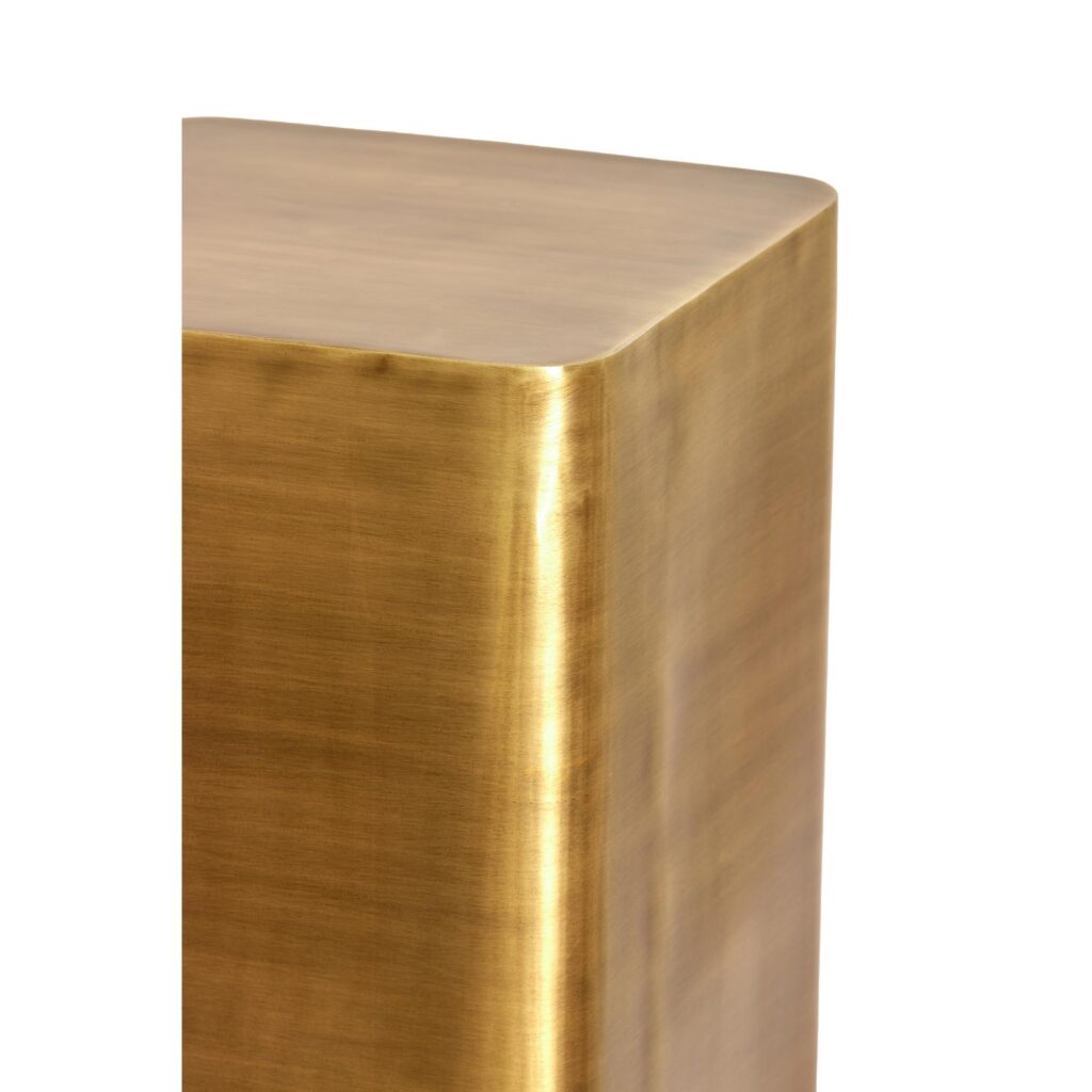 Zuil Alurio - Brons - 30.5x30.5x80cm - Afbeelding 3