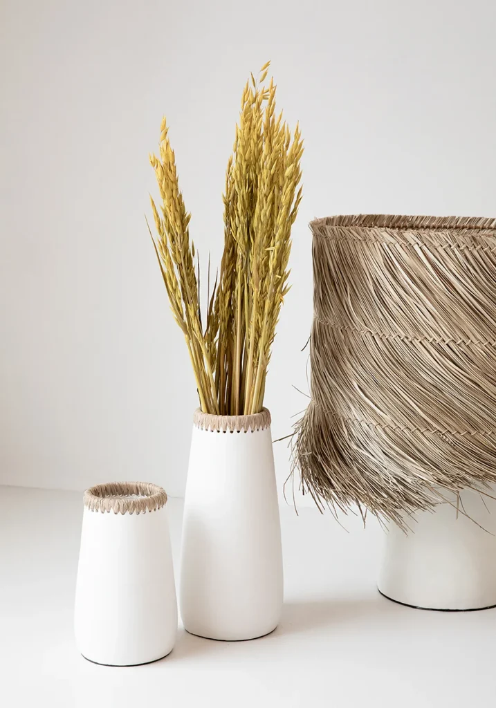 The Sneaky Vase - White Natural - S - Afbeelding 4
