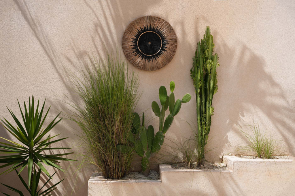 The Raffia Macramé Wall Deco - Black Natural - Afbeelding 4