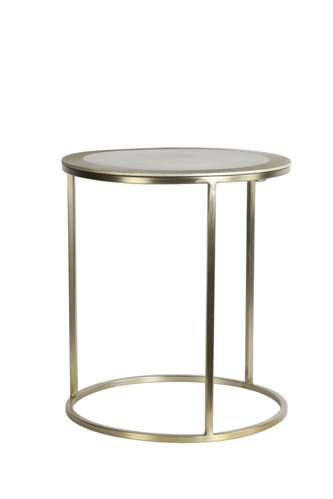 Bijzettafel Talca - Goud - Ø50+Ø40cm - Afbeelding 4
