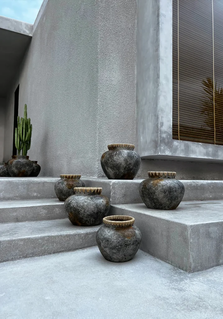 The Styly Vase - Antique Grey - M - Afbeelding 5