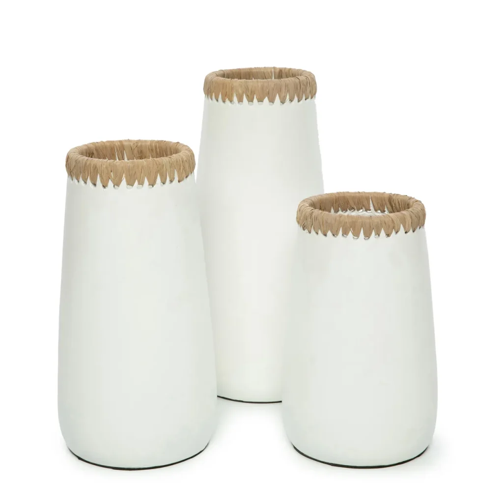 The Sneaky Vase - White Natural - S - Afbeelding 6