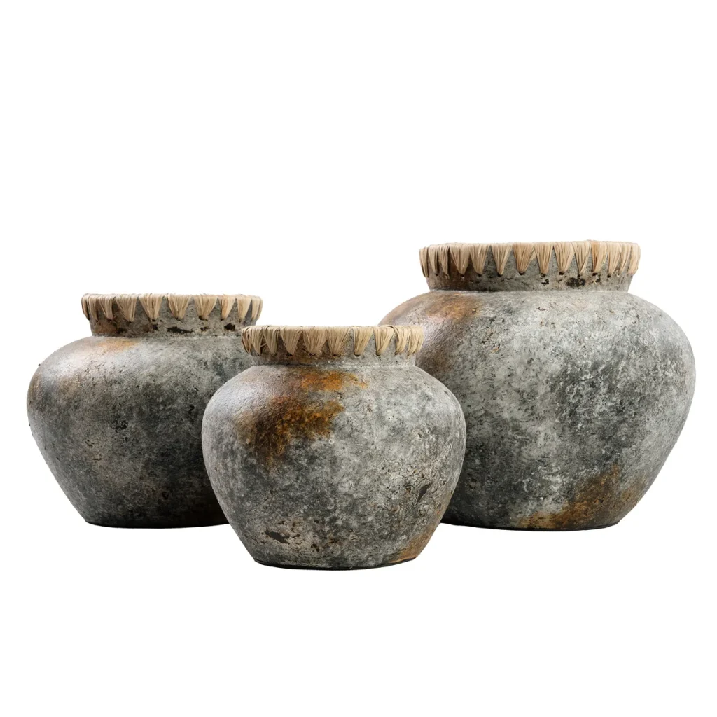 The Styly Vase - Antique Grey - M - Afbeelding 7