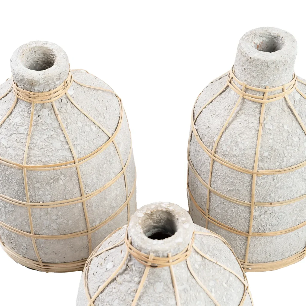 The Whoopy Vase - Concrete Natural - L - Afbeelding 8