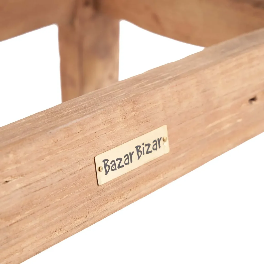The Fab Rustic Stool - Natural - Afbeelding 5