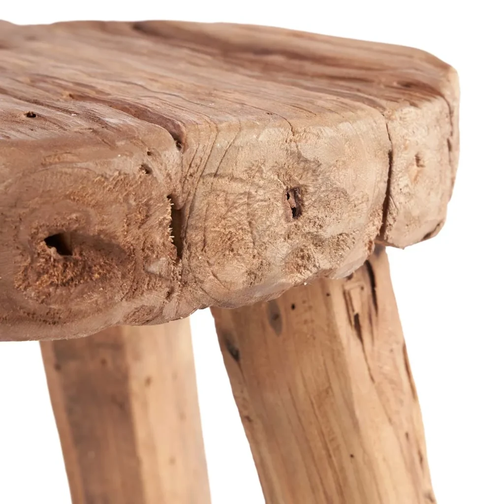 The Marabunta Rustic Side Table - Natural - Afbeelding 5