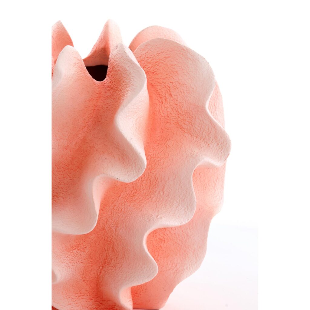 Vaas Sharuna - Lichtroze - 32.5x32.5x31cm - Afbeelding 2