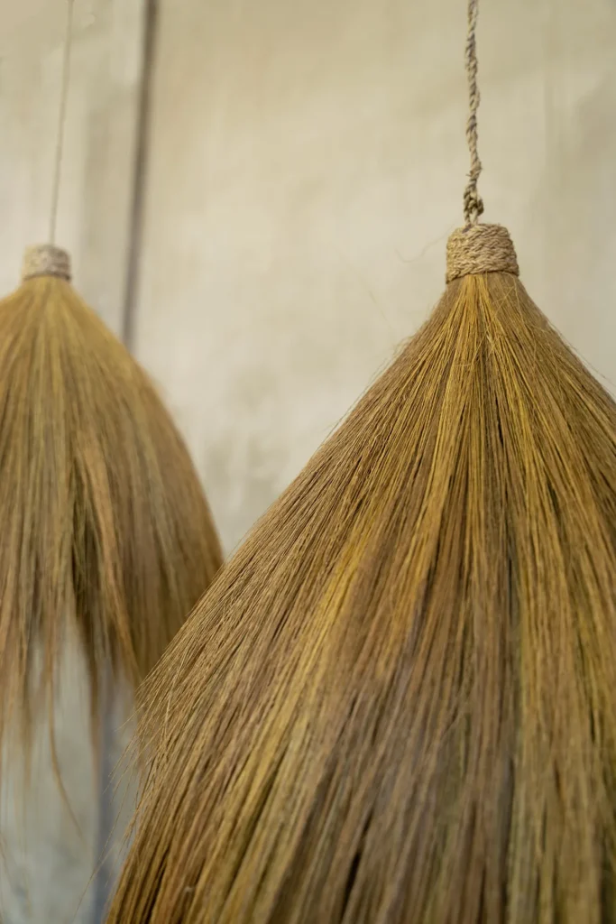 De Rayung Hut Hanglamp - Naturel - L - Afbeelding 4