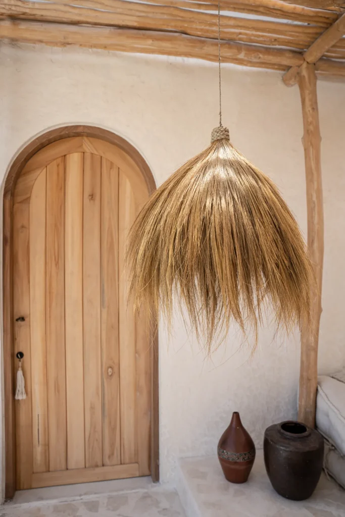 De Rayung Hut Hanglamp - Naturel - L - Afbeelding 5
