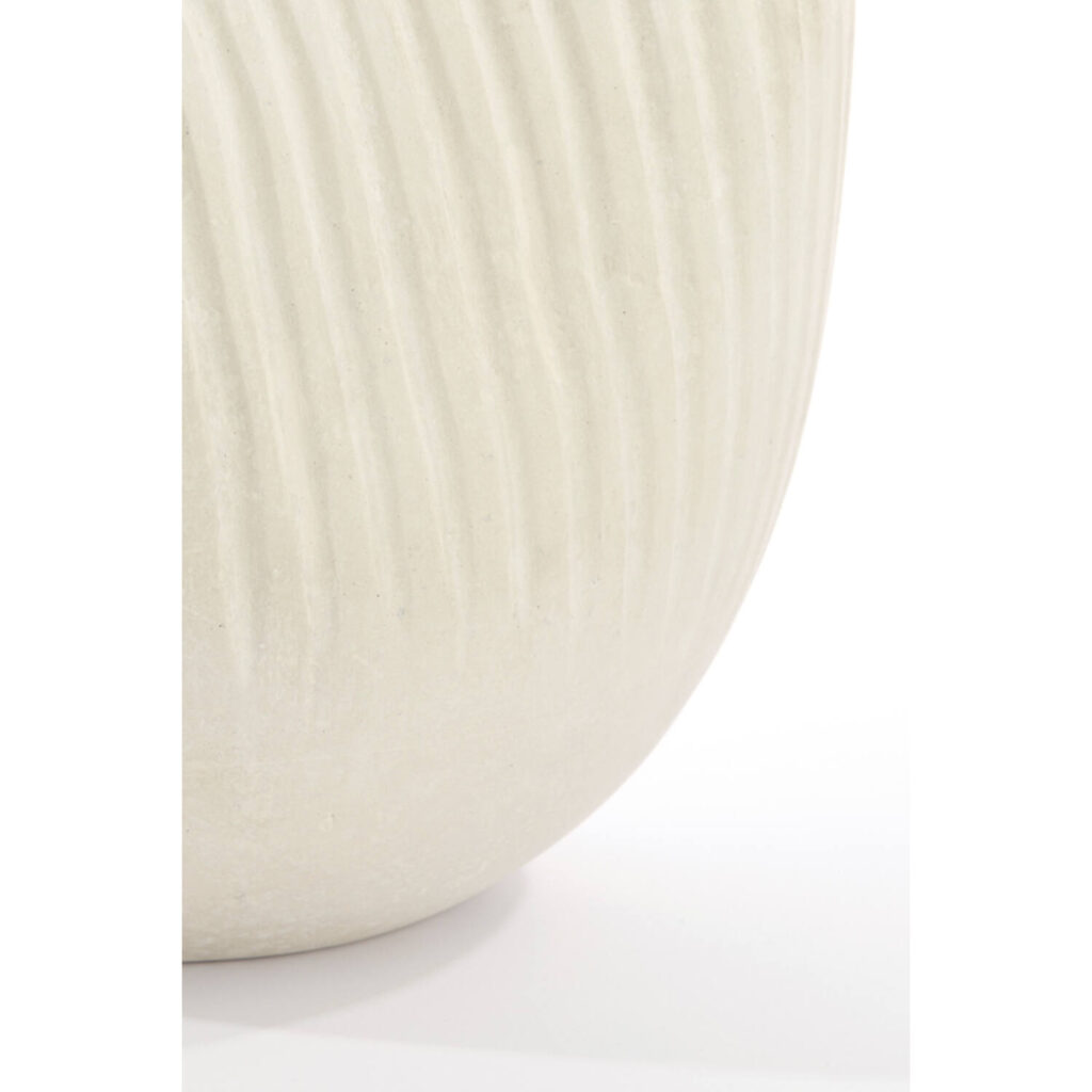 Pot deco Ø30x23 cm ANTA naturel - Afbeelding 3