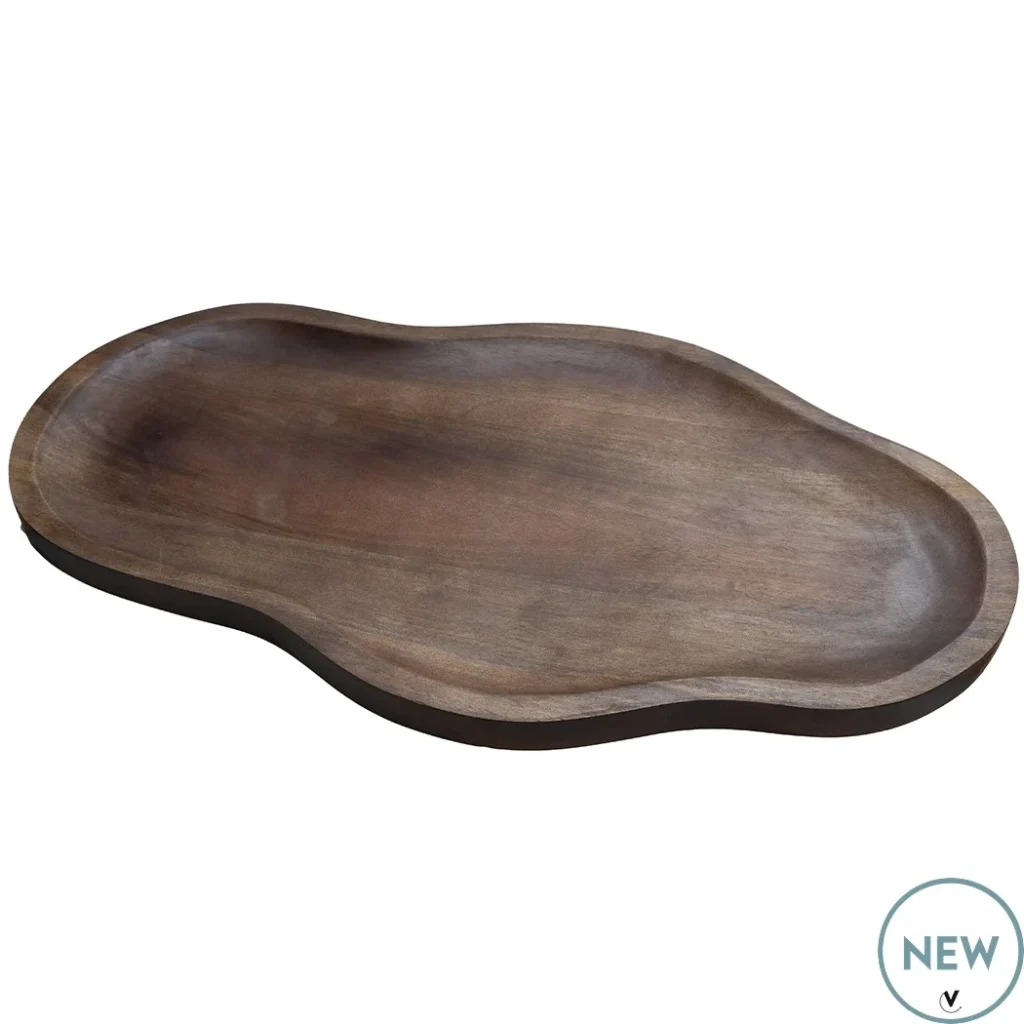 Dienblad Bauru M walnut L66 x B37,5 x H2 cm