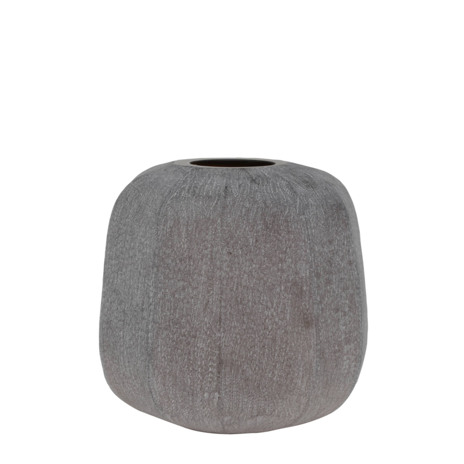 Vaas Ø33x32 cm PACENGO glas donker bruin - Afbeelding 4