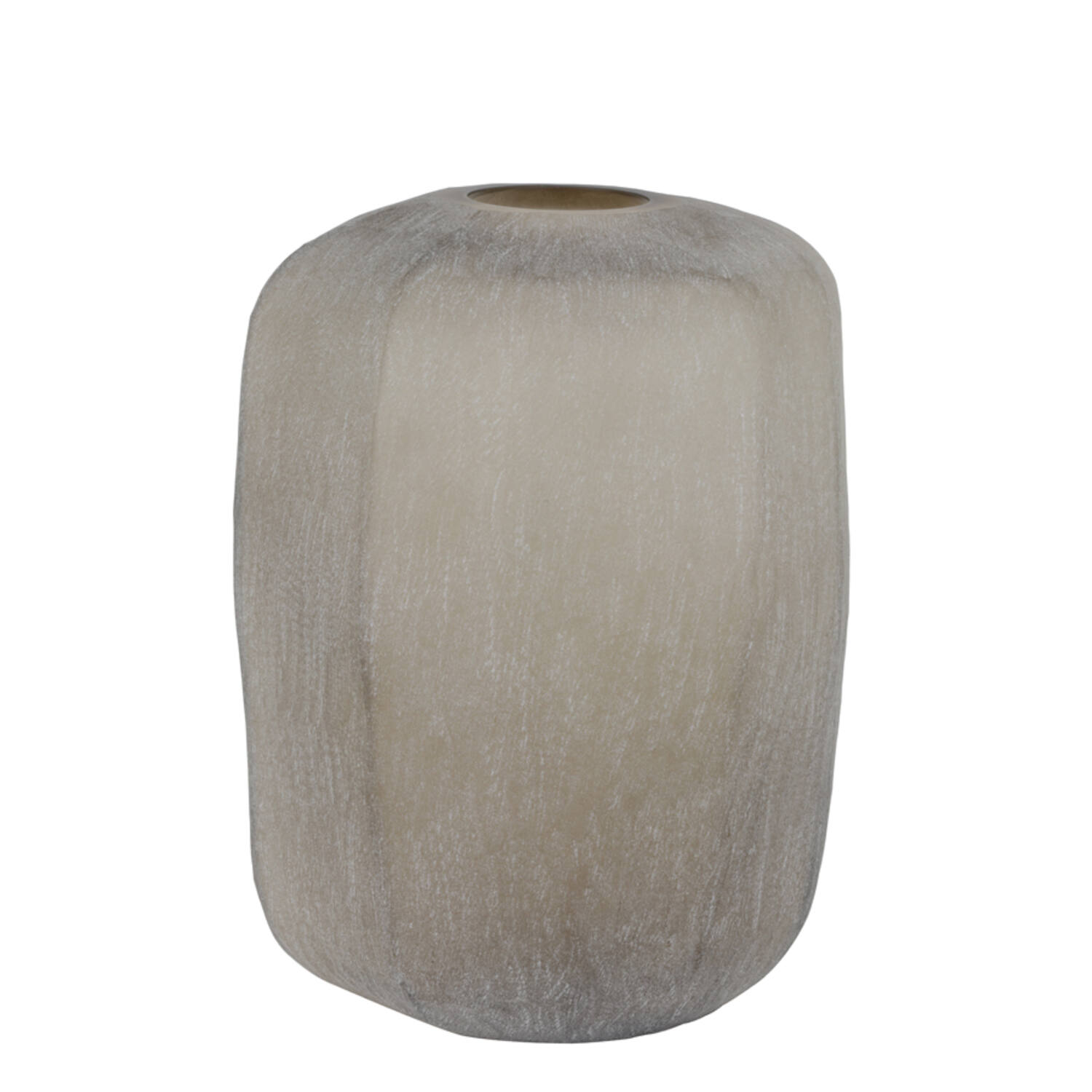 Vaas Ø33x42 cm PACENGO glas licht bruin - Afbeelding 4