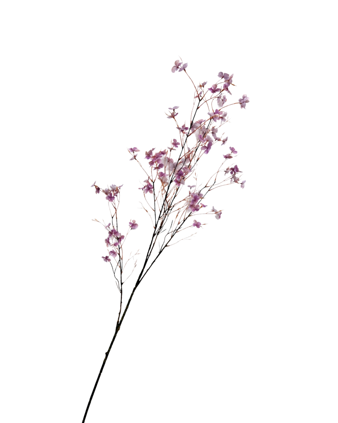 Blossom branch mauve 132cm