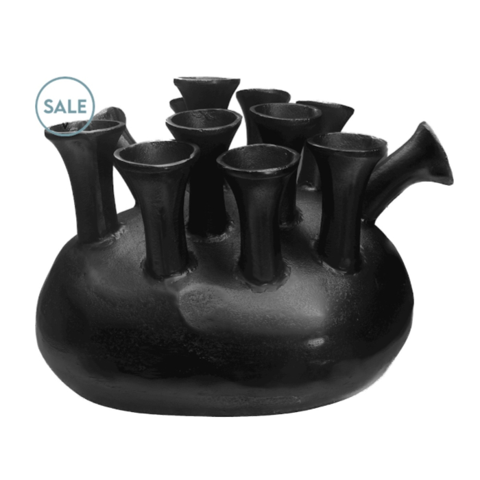 Vaas Assen 12 black L50 x B45 x H35 cm - Afbeelding 2